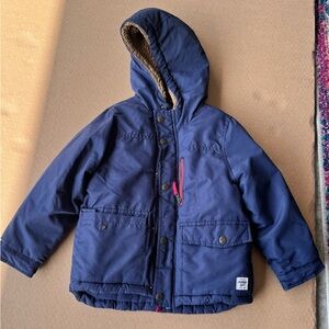 OshKosh B'gosh Dark Blue Hooded Puffer Jacket